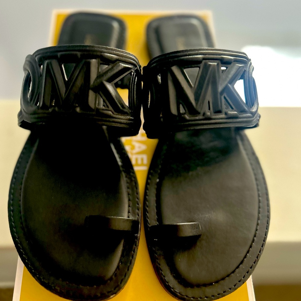 Michael Kors black sandals